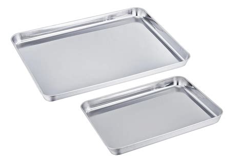 metal baking sheet|professional stainless steel baking sheet.